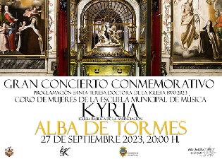 Gran Concierto Conmemorativo Proclamación Santa Teresa Doctora de la Iglesia 1970-2023