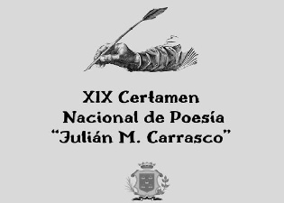XIX Certamen Nacional de Poesía Julián M. Carrasco