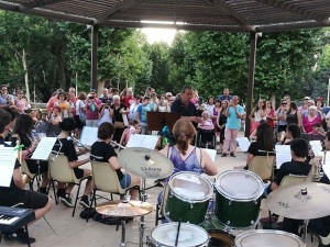 Orquesta de cuerda y banda de la Escuela Municipal de Música y Danza