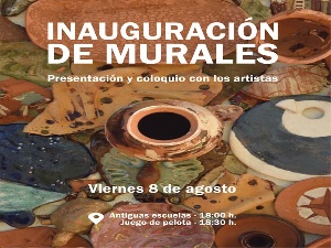 El éxtasis de la golondrina (Inauguración mural)