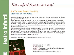 Rossini en la cocina (La Tartana Teatro)