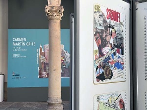 Exposición Carmen Martín Gaite y el collage