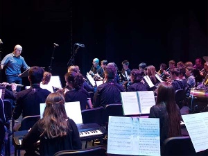 Orquesta de cuerda y banda de la Escuela Municipal de Música y Danza de Salamanca