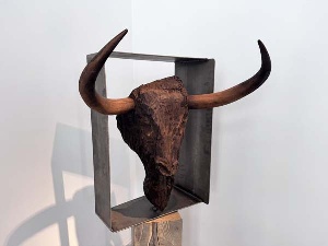 Exposición Entre encinas y memoria de Ángel Martín Carreño