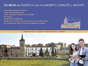 122 Becas de residencia con alojamiento completo y gratuito