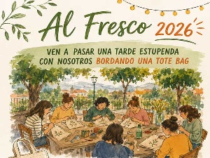 Taller de bordado Al Fresco