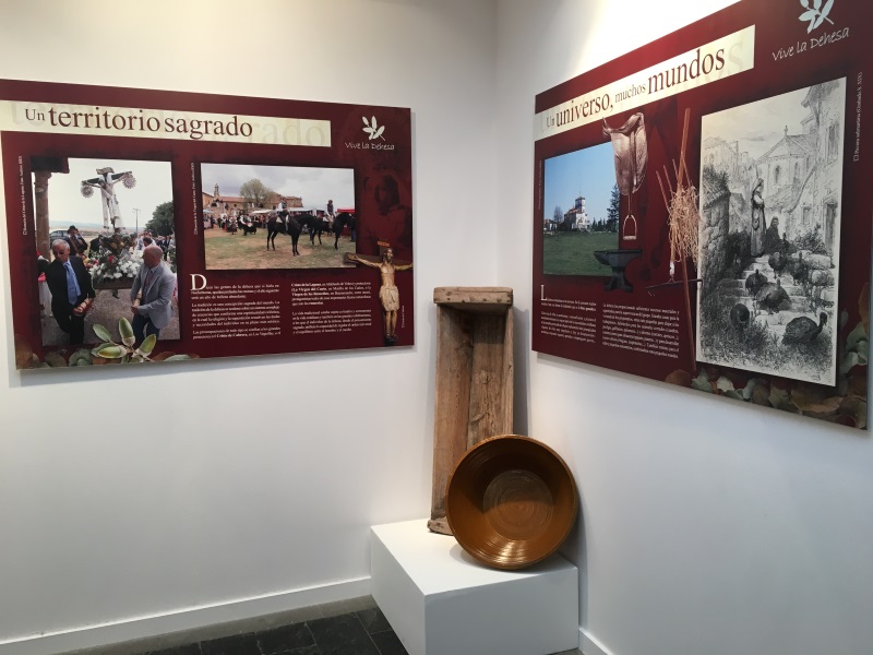 Exposición Vive la Dehesa 2018. 