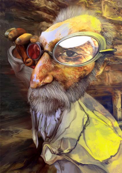 Caricaturas de Unamuno