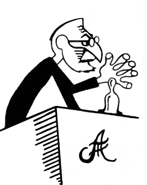 Caricaturas de Unamuno