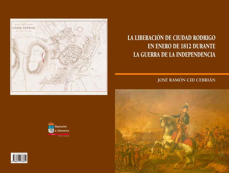 Cubierta del libro 'La liberación de Ciudad Rodrigo'