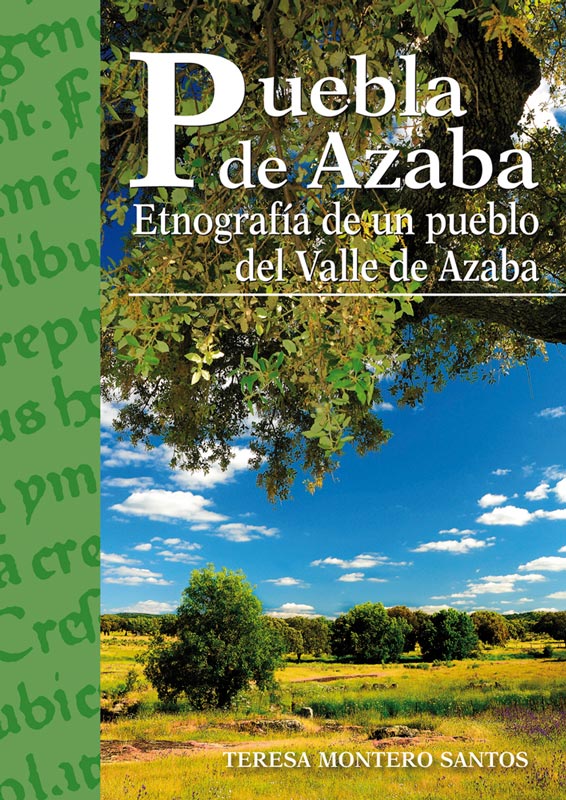 Cubierta del libro 'Puebla de Azaba'