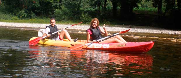 Descenso en canoa por el Águeda