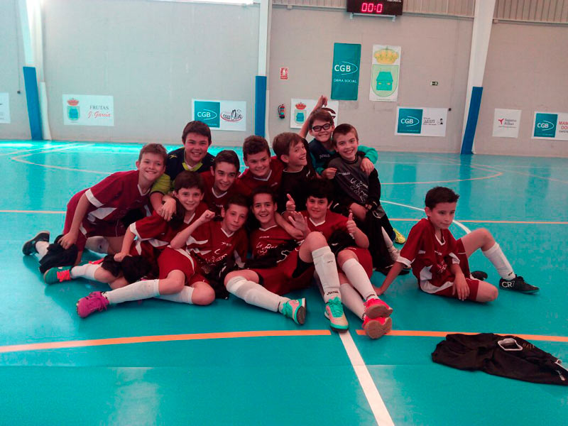 Campeón alevín masculino ayuntamiento de Ciudad Rodrigo