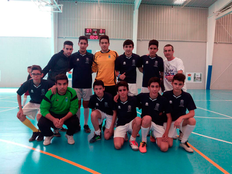 Campeón cadete masculino Ayuntamiento de Santa Marta