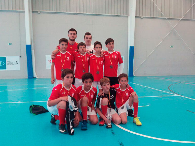 Subcampeón alevín masculino CEIP María Díaz de Béjar