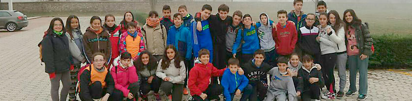 Finalistas en la competición de orientación 2014-2015