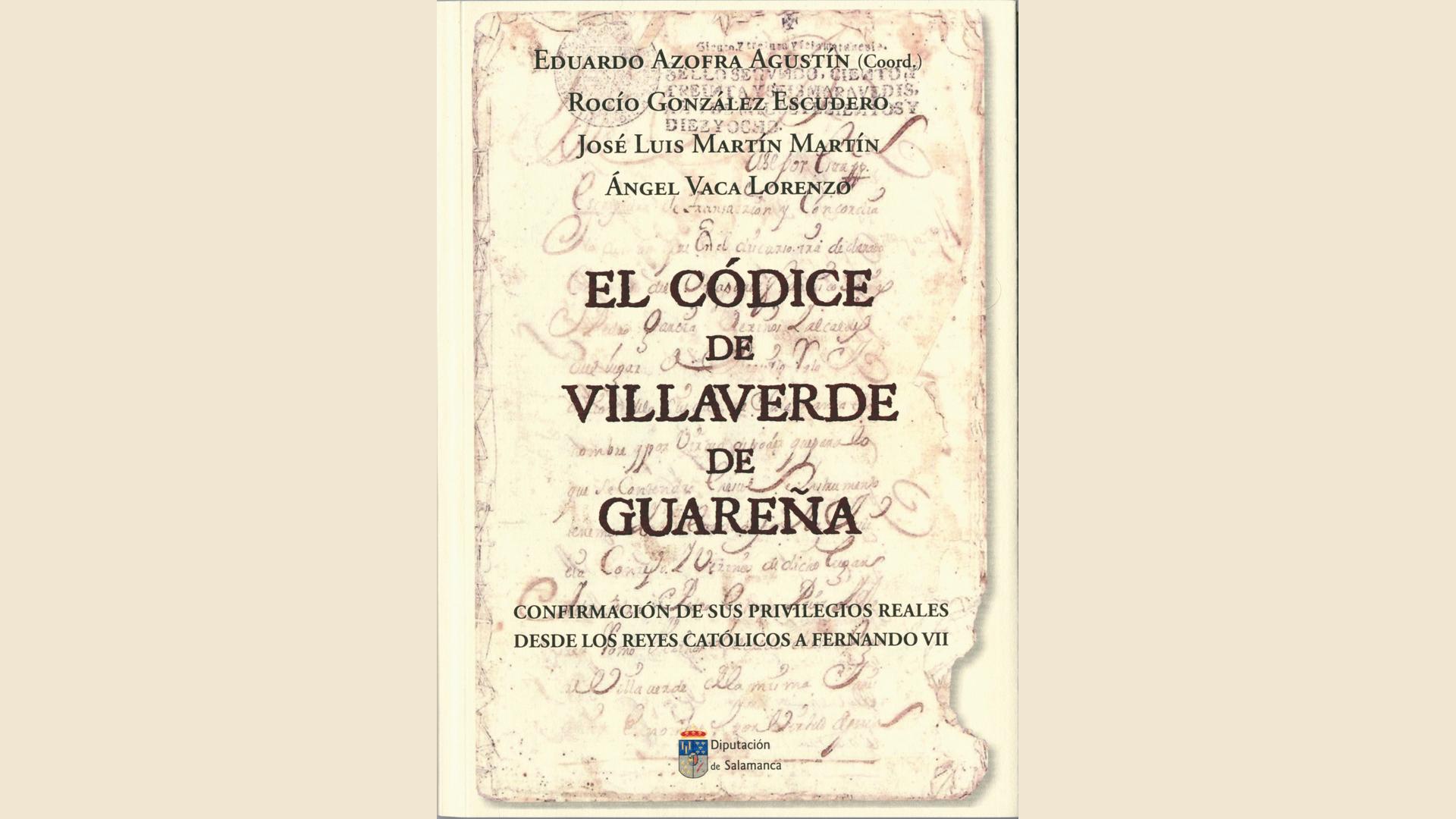 El códice de Villaverde de Guareña