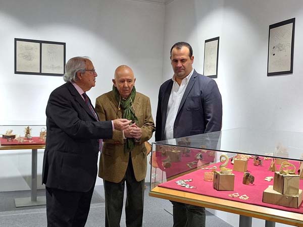 Inauguración de la exposición Materia con Alma de Jesús Rodríguez Lemus