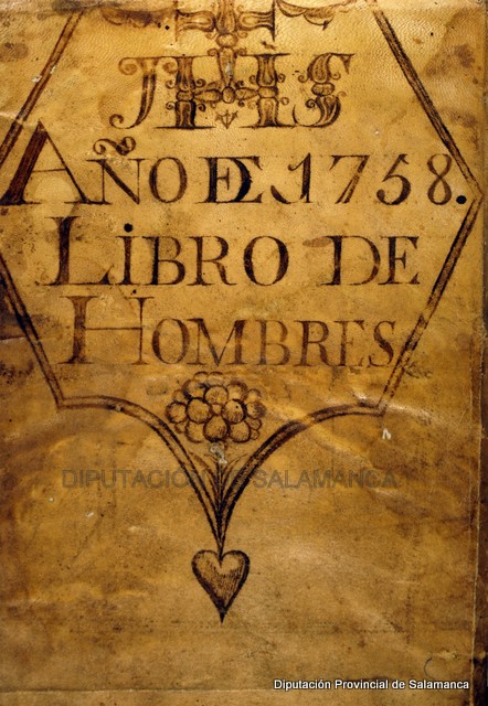 Año 1758 Libro de Hombres Expositos