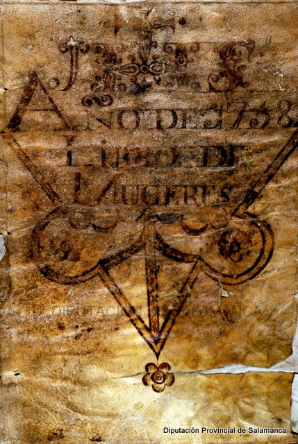 Año 1758 Libro de Mugeres