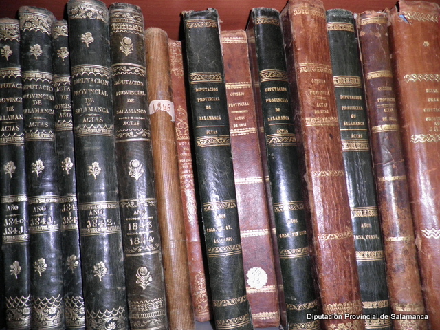 Libros de Actas de la Diputacion de Salamanca