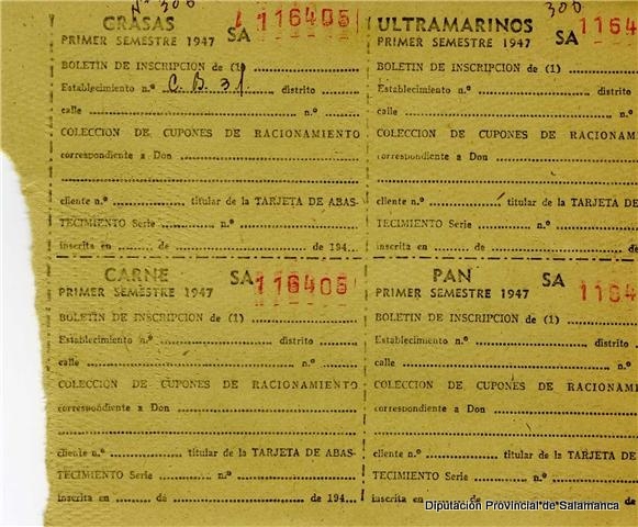 Cartilla de Racionamiento