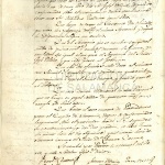 Acta del pleno de 1813, restaurada.