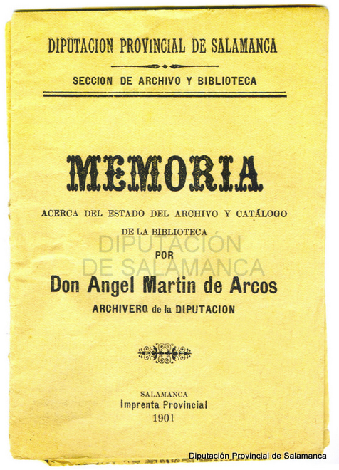 Memoria de 1901