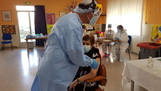 Vacunación COVID en la Residencia Mixta de Ciudad Rodrigo