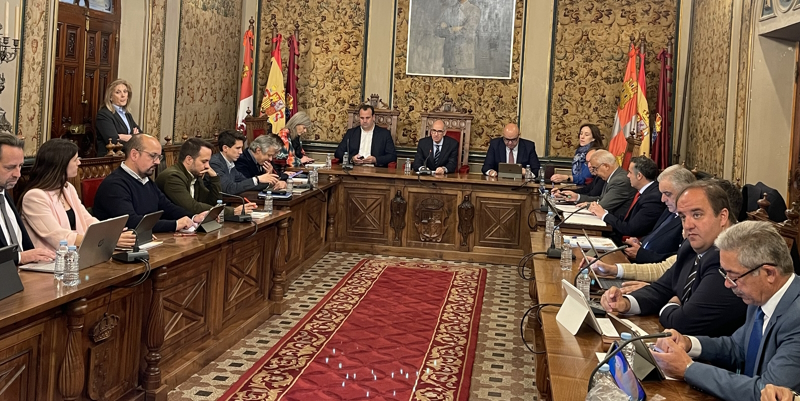 Imagen del pleno extraordinario de Planes Provinciales