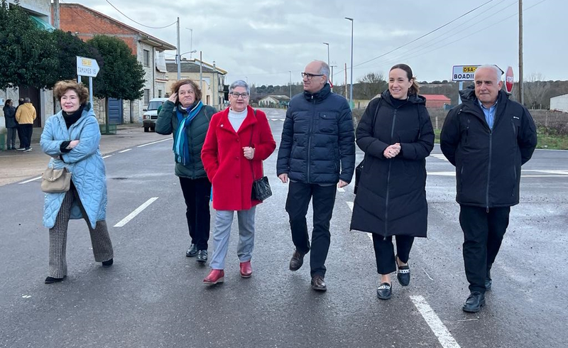 Imagen de la visita a la carretera DSA-307