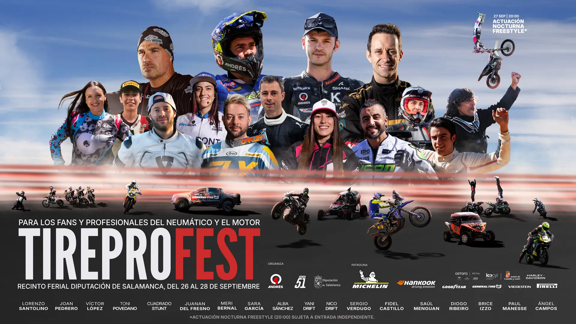 Cartel del festival TIREPROFEST 2025