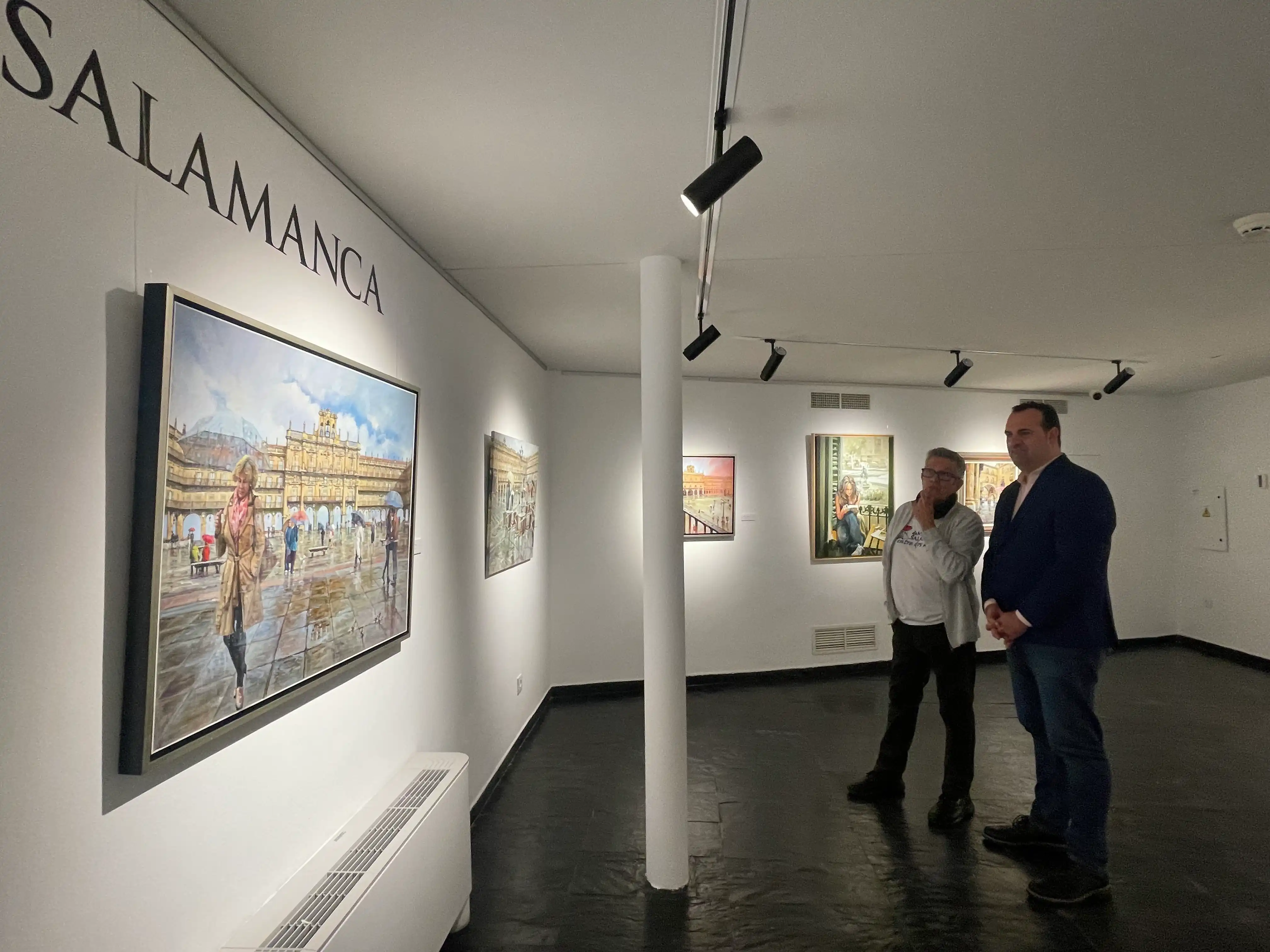 Antonio Varas inaugura las exposiciones de Diputación en la Torre de los Anaya