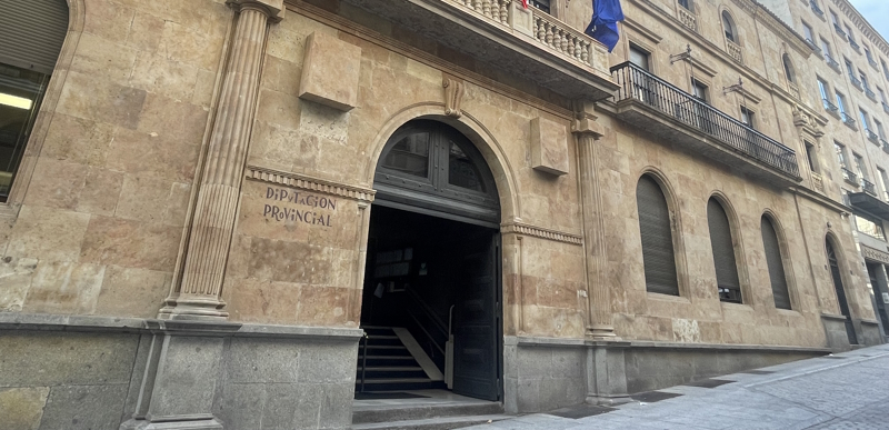Imagen de la fachada de la Diputación.