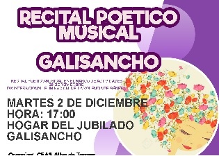 25 N Recital Poético Musical