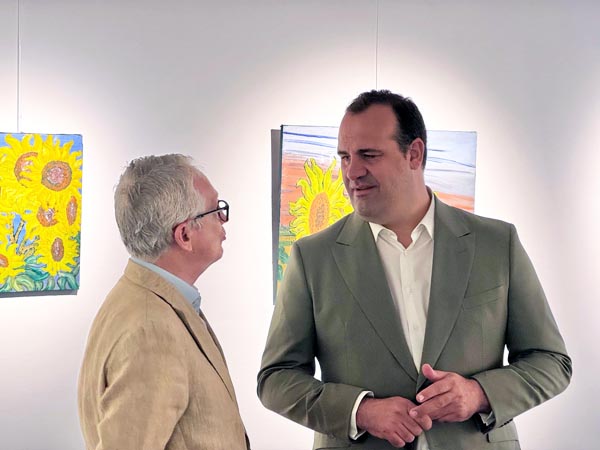 La obra pictórica de F. Gochi protagoniza una nueva exposición centrada en la fuerza del color y el paisaje