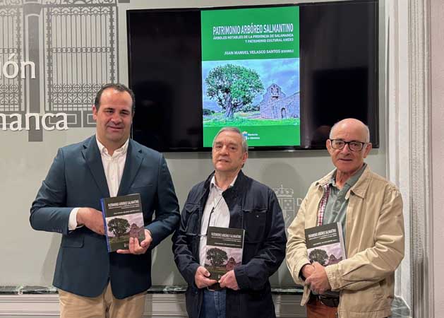 La Diputación de Salamanca presenta el libro Patrimonio arbóreo salmantino. Árboles notables de la provincia de Salamanca
