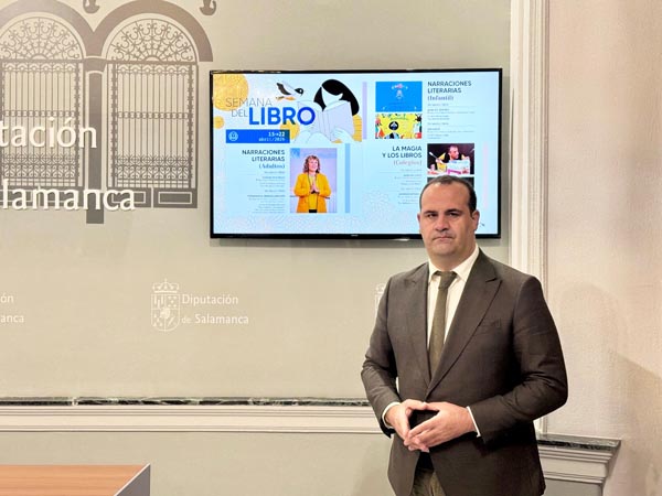 La Diputación de Salamanca impulsa la Semana del Libro para acercar la lectura a toda la provincia