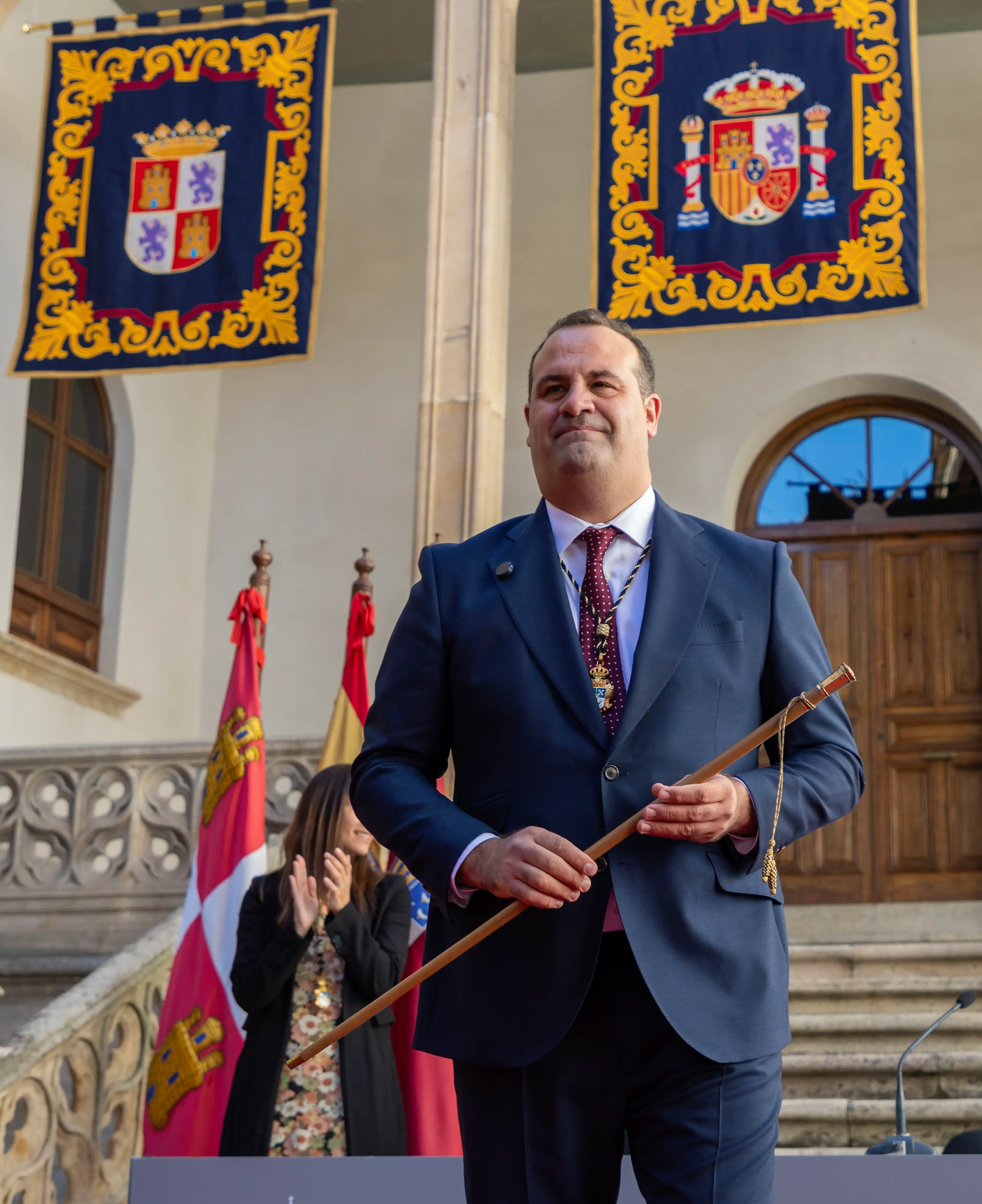 Imagen de la sesión de investidura de la Presidencia de la Diputación de Salamanca en el Pleno Provincial de 9 de octubre de 2026