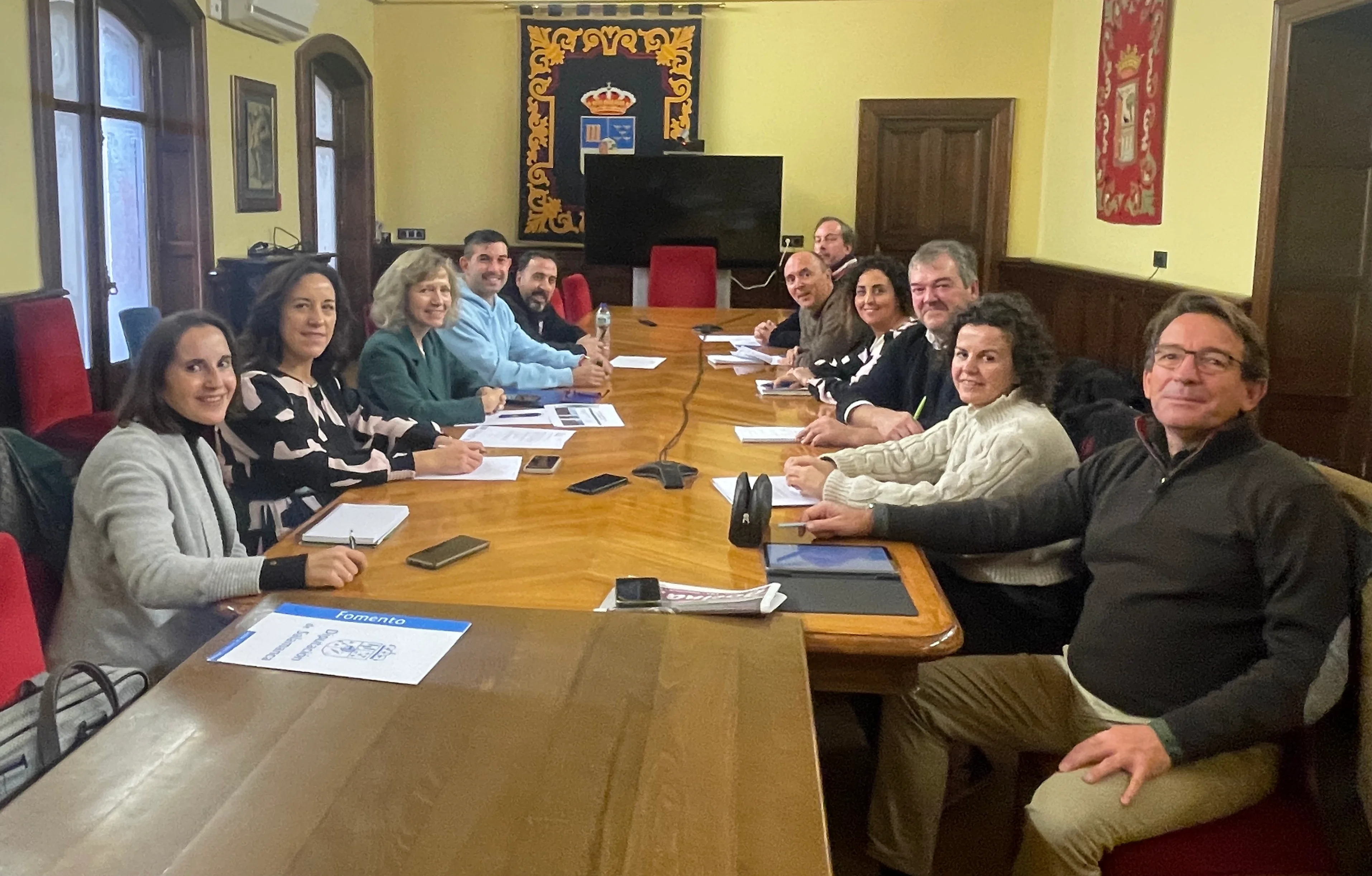 Reunión de la Mesa del Castaño de Salamanca acogida en la Diputación Provincial de Salamanca