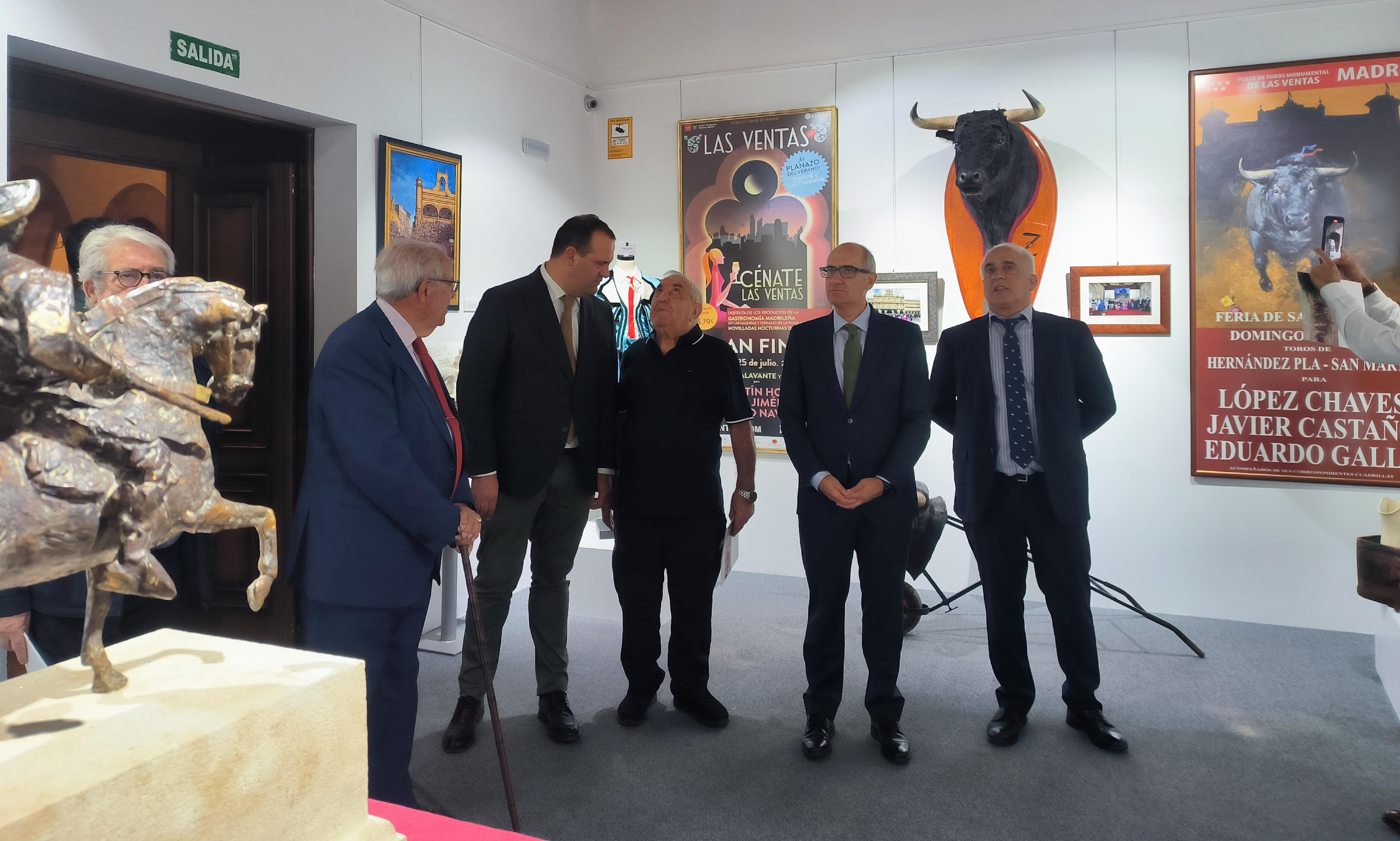 Inauguración exposición 40 Aniversario de la Escuela de Tauromaquia