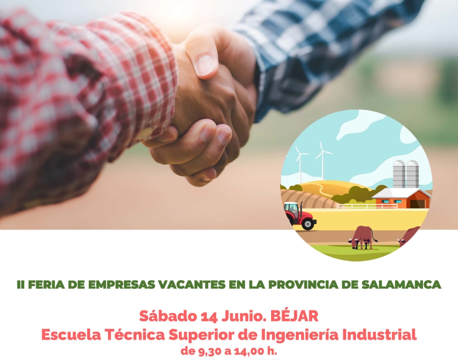 Imagen del cartel de la II Feria de Relevo Generacional 