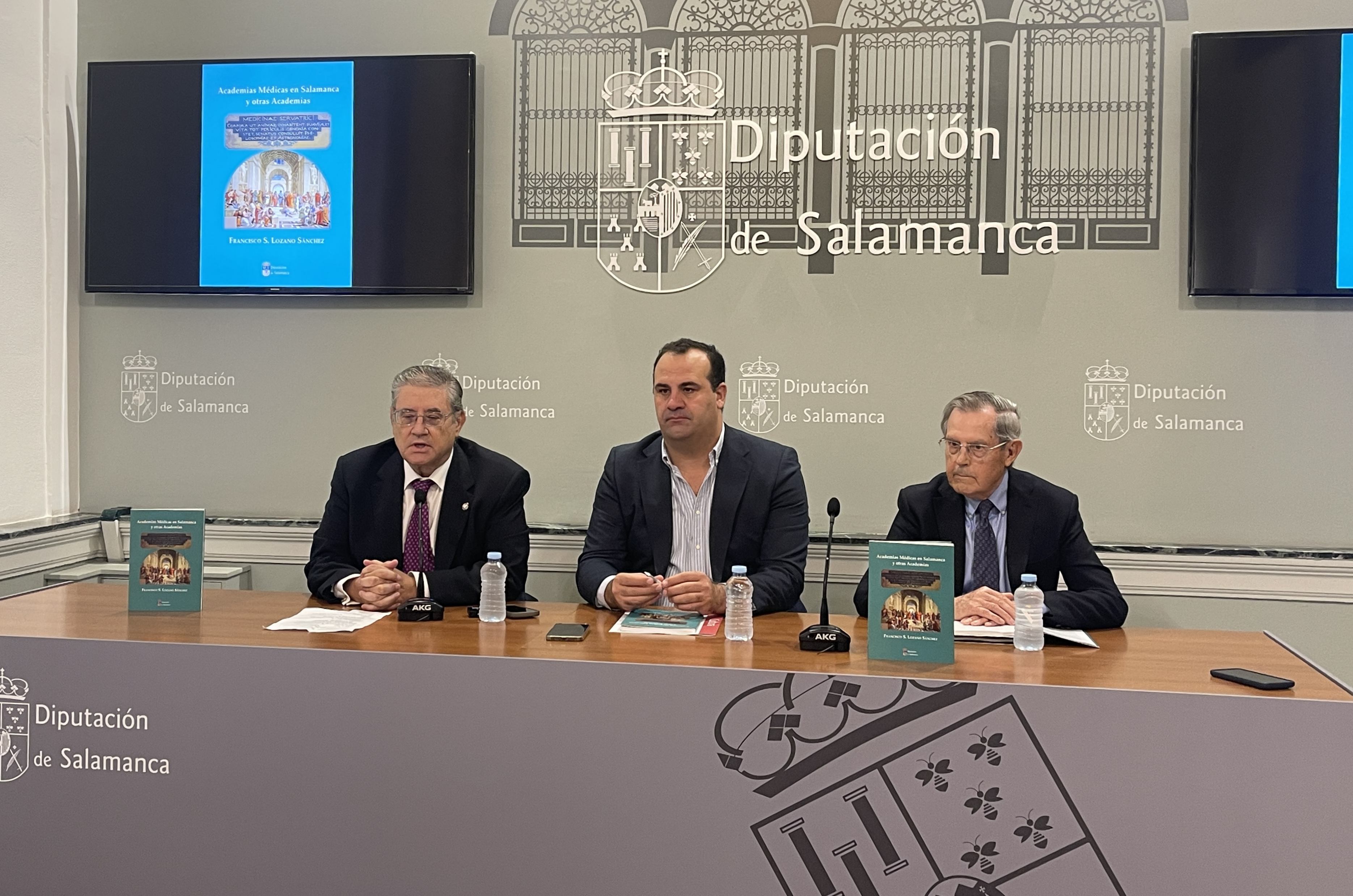 Imagen de la presentación del libro 