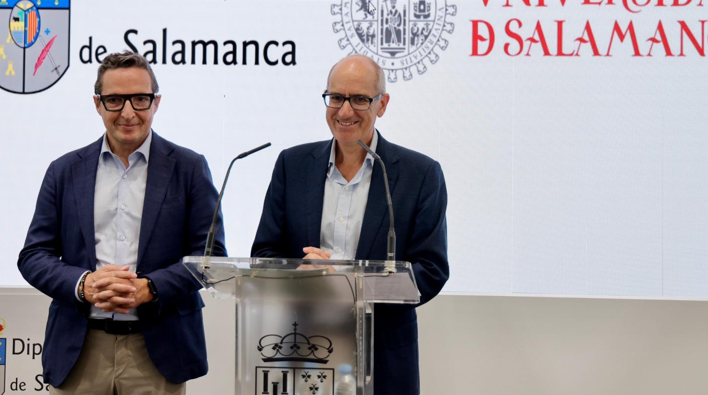 La Diputación y USAL avanzan en las nuevas infraestructuras para el grado de veterinaria en el espacio provincial cedido