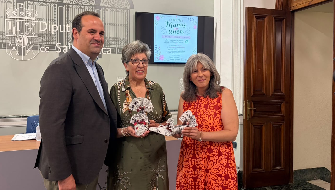 David Mingo, Pilar Duque y Eva Picado
